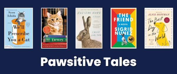 Paws-itive Tales with book covers