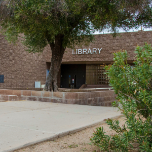 Exterior of the new Gila Bend Library