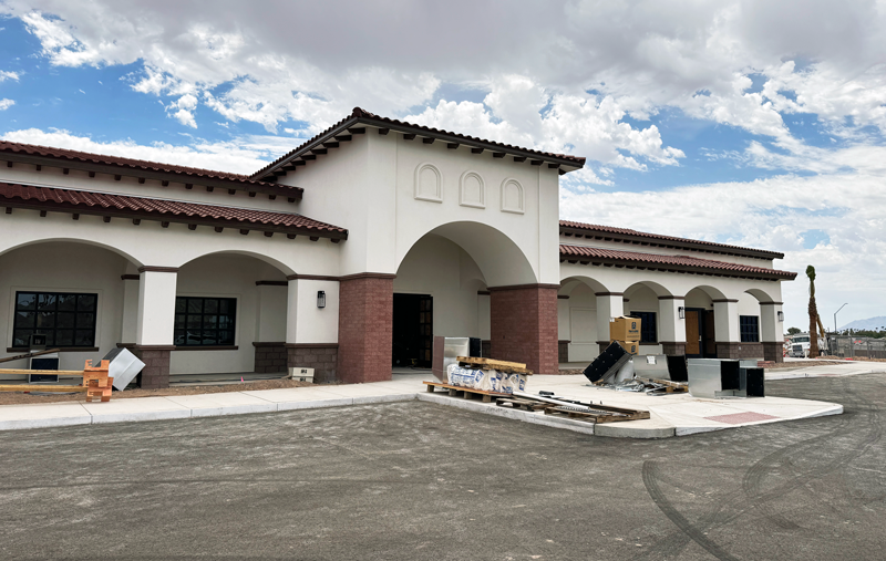 The exterior of the new Litchfield Park Library